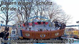 Bayern Wippe - Schultz ( Offride / POV ) [ Fasnachtsmarkt Mannheim 2023 ]