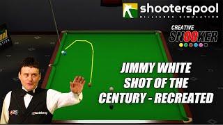Jimmy White  -  Amazing masse snooker shot of the century - ShootersPool Recreation