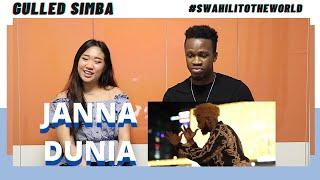 Gulled Simba - Janna Dunia | Reaction Video + Learn Swahili | Swahilitotheworld