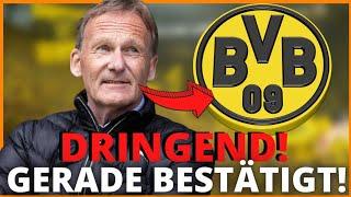 Bombe heute! Alle überrascht! Gerade bestätigt! Nachrichten von Borussia Dortmund