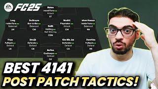 BEST META 4141 FORMATION AND CUSTOM TACTICS | FC 25 ULTIMATE TEAM