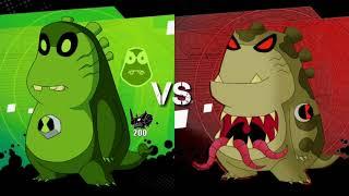 Aliens do ben vs Aliens do Kevin(omnitrix vs antitrix)