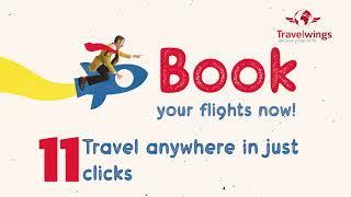Book your flight in just 11 Clicks | Travelwings.com