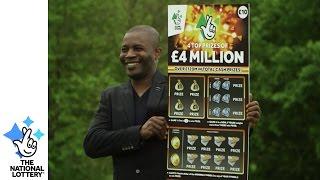 “I won £4M but finished my shift” - Kitchen manager wins £4M on a Scratchcard