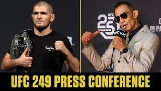 Khabib Nurmagomedov vs. Tony Ferguson | UFC 249 Press Conference | ESPN MMA