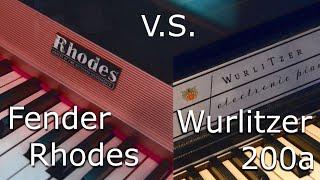 Which sounds the best? Fender Rhodes Vs Wurlitzer