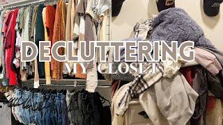 *MAJOR* CLOSET DECLUTTER & PURGE 2024 | ORGANIZE & MINIMIZE YOUR CLOSET