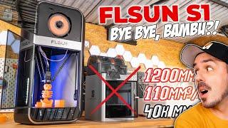 FLSUN S1 | ULTRA Highspeed 3D Drucker neue Nummer 1? (XXL Test)