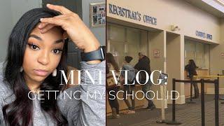 MINI VLOG: Getting my School ID at CPCC