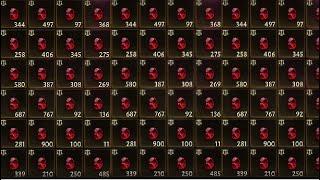 Rank 1 to 10 Normal Gem Diablo Immortal