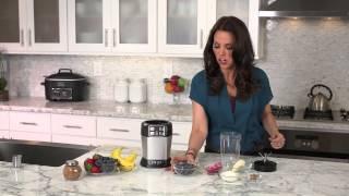 Rachel Beller and Ninja® Kitchen - Very Berry Smoothie Recipe using Nutri Ninja® with Auto-iQ™
