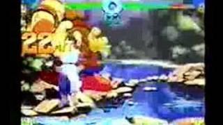 X-Men vs Street Fighter Ex: Ryu combo