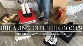 Breaking Out the Snowboots: A Review of 7 Pairs from Sorel, Ugg, Hunter & More