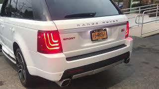 2013 Range Rover Sport Resonator delete. Exhaust sound clip, 5.0L V8 sounds so good w/ a simple mod.