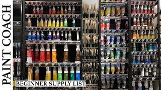 Oil Painting for Beginners | Supply List