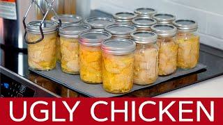 How to Pressure-Can Ugly Chicken Recipe