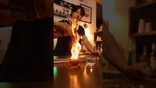 Why is Alcohol Flammable? #fire #alcohol #bartender #bartending #barchemistry