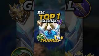 Top 1 Global Thamuz Solo Jungler S35 Build! #mobilelegends #mlbb #gaming #mlbbgoldenmonth