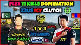 ZEUS ICY  1V3 CLUTCH DRS GAMING  PMPL SA | STE FLEX CRYPTO