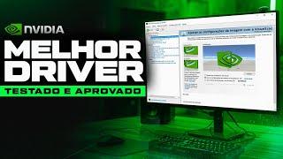 MELHOR DRIVER NVIDIA TESTADO ! MELHORES CONFIGURAÇÕES PAINEL NVIDIA E COMPARATIVOS EM JOGOS ! 537.58