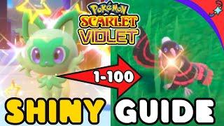 BEST SHINY Hunting Location for EVERY Pokemon in Pokemon Scarlet and Violet (1 -100)