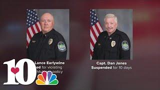 KPD chief fires lieutenant, suspends captain