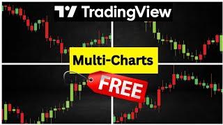 Free TradingView multiple Charts features|| Multiple screens in tradingView for FREE.