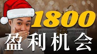 黄金大盘整来临？但1800点盈利机会依然存在！