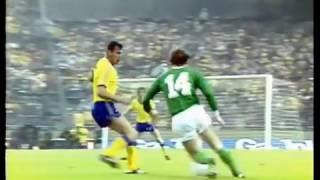 Uli Hoeneß vs Svezia Mondiali 1974