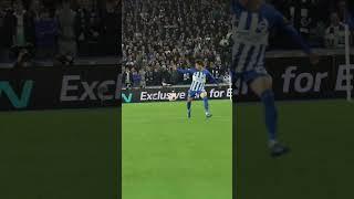 MAGIC Mitoma's Control!  #shorts #brightonandhovealbion #mitoma #europaleague #football #uel