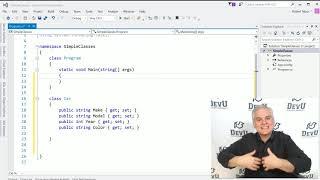 C# Fundamentals for Absolute Beginners  14  Understanding Classes