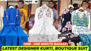 OMB Latest Trends (PART - 16): Designer Kurtis, Boutique Suits, Premium Jaipur KurtiCollection 2024