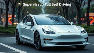 Supervised - Full Self Driving -2024 Tesla Model 3 | Update 12.5.6.3 - Navigate to Park