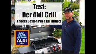 Grill vom Aldi - Im Test:  Enders Boston Pro 4 KR Turbo 2