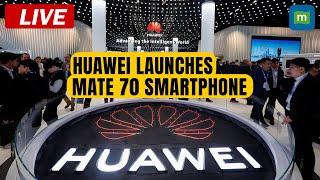 Live: Huawei launches flagship Mate 70 smartphone | N18G