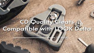 CyclingDeal Quality Cleats - Compatible with LOOK Delta CD-BLK5C