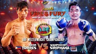 Ador Torres  VS Wanphichit Siriphana  | March 28, 2024 | Bangkok, Thailand