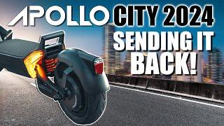 Returning My Apollo Scooter | City 2024 Review