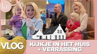 KIJKJE BOVEN in NIEUWE HUIS & VERRASSING VOOR KIDS | Kellycaresse Momlife & Mindset VLOG