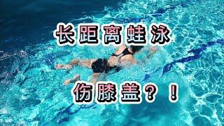 蛙泳的蹬腿【长距离蛙泳】膝盖疼痛？不同蹬腿方式的膝盖压力