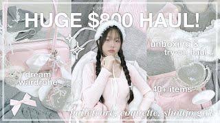 $800 HUGE try-on haul!  (40+ items) | Lewkin, Jeulia, Fanci.me, Taobao, & Temu | jorginakei