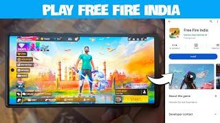 Download FREE FIRE INDIA Today From Play Store