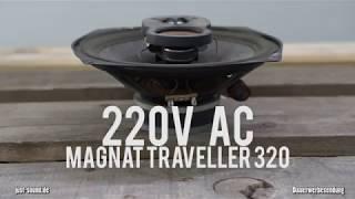 Magnat Traveller Lautsprecher @ 220V AC Power - short live speaker