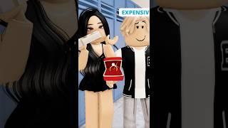 SHE CHOSE LOVE OVER MONEY IN ROBLOX BUT.. #roblox #berry #shorts