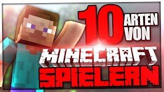 10 ARTEN von MINECRAFT SPIELERN! | Minecraft Spieler die jeder kennt | BaumBlau