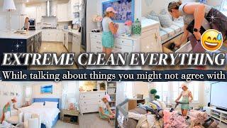 2 DAYS EXTREME HOUSE RESET! DEEP CLEAN EVERYTHING WITH ME!