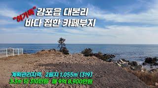 2751 [경주 카페부지] 경주시 감포읍 대본리 바다뷰가 좋은 허가 득한 카페, 식당, 근생시설부지 계획관리지역 답 외 1필지 매매