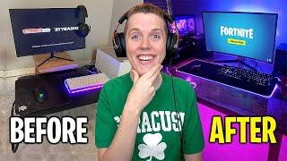I Bought My Duo His *DREAM* PC Gaming Setup... (Fortnite)