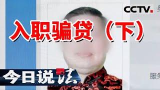 《今日说法》“入职购房”竟是陷阱！揭秘骗贷团伙的最新骗局！20241127 | CCTV今日说法官方频道