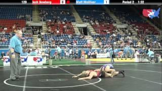 Fargo 2012 120 Round 2: Josh Newberg (Washington) vs. Matt Weilliver (Pennsylvania)